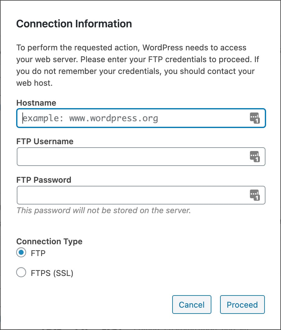 How To Fix "Unable to connect to the filesystem. Please confirm